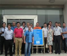 俄羅斯客戶代表團(tuán)來訪WEG萬高南通電機(jī)